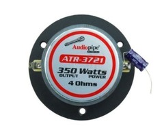 2 Pair 175 Watts Max 4 Ohm 1″ Titanium Bullet Horn Tweeters Audiopipe ATR-3721