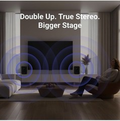 WiiM Sound Smart Speaker Black Touch Display w/ Remote Control Wi-Fi Bluetooth