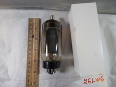 U.S.A. 26LW6 Electron Vacuum Tube tested