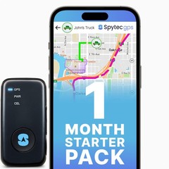 Realtime GPS Tracker Starter Kit – 1st Month Included – Vehicles & Kids