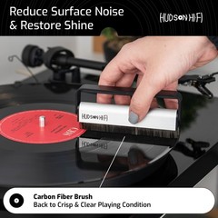 Hudson Hi-Fi Vinyl Record Cleaning Kit – All Essential Vinyl Record Player Acces