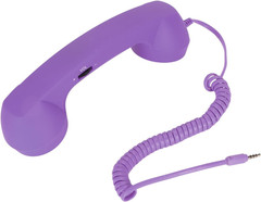 Cordless Retro Telephone Handset, Radiation Proof USB Handset for Cell Phones…