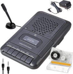 Easy-to-Use Portable Cassette Player with Retractable Handle for Nostalgic Audio