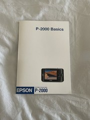 Epson P-2000 3.8″ LCD Digital Multimedia Viewer 40 GB SD Compact Flash Open Box