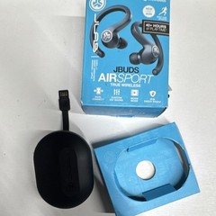 JLab JBuds Air Sport True Wireless Bluetooth Ear-Hook Earbuds IP66 w/ Case
