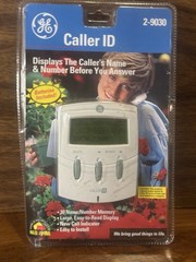 VINTAGE GE Caller ID 2-9030 New In Box NOS 30 Call Memory English Spanish 1990s