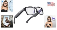 Ergonomic Bluetooth Audio Sunglasses – 10 Hours Playtime, ANSI Z87.1 Certified