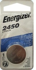 2 x Super Fresh Energizer CR2450 ECR 2450 3v LITHIUM Coin Cell Battery Exp. 2029