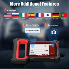 Thankscan Plus S6 OBD2 Scanner ABS SRS Engine Code Reader Diagnostic Scan Tool
