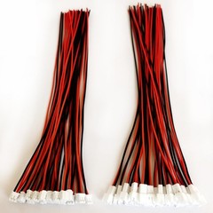 for 20 Sets JST PH 2.0mm 2 Pin 26AWG Male + Female Connector Plug with Wire C