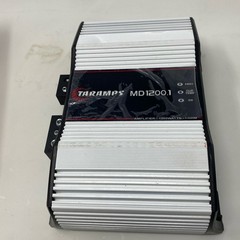 Taramps MD 1200.1 1-Ohm 1200W Mono Car Amplifier Black/Silver