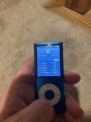 Apple iPod Nano 4th Generation MP3 Player 8GB A1285 Blue – Tested