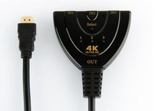 HD 1080P 4K*2K 3 Port HDMI Splitter 3 Into 1 HDMI Switch for TV Box DVD PC Media