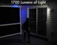 Versonel Nightwatcher Motion Tracking WiFi Security Light Camera VSL95W Open Box