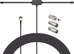 FM Radio Antenna FM Dipole Antenna FM Antenna for Stereo Receiver Indoor Pionee