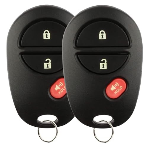 Key Fob Keyless Entry Remote Replacement for Toyota Tacoma Tundra 3Button