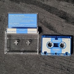 Sony Microcassette CM-1K Cleaning Cassette 0.8m For Microrecorder tape CM-1KA