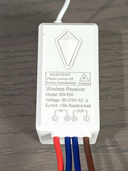 Thinkbee Wireless Light Switch Kit No Wiring Mini Remote Switch NIOB