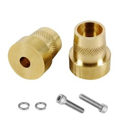 586 Tall Brass Post Adaptor M6 Female Thread Battery Terminal Connector Stud