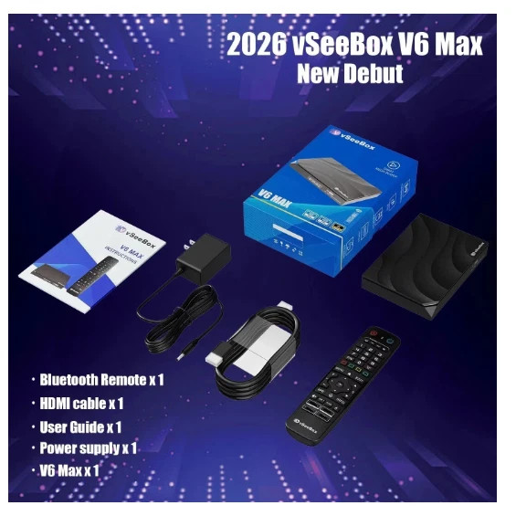 Vseebox Vsee V6 Max – Same Day Shipping Authorized Distributor Accept Offers