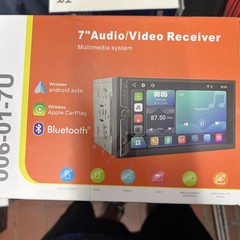 7″ Double DIN Car Stereo 240W Bluetooth CarPlay Android Auto Touchscreen 2 DIN