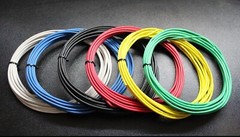 10 GAUGE WIRE PRIMARY COPPER STRANDED LOT HOOK UP PER FT AWG POWER AUTOMOTIVE