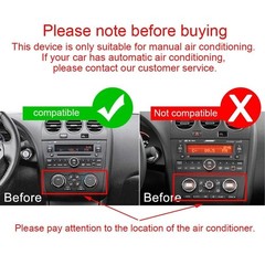 Android 15 64GB Carplay Car Stereo Radio GPS Navi FM For Nissan Altima 2008-2012