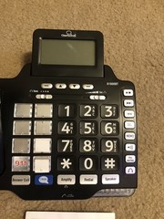 Clear Sounds Amplified Cordless Phone Bluetooth A1600BT RECHARGE BATTERIES ONLY