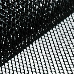 47 x 15.7 inches Car Grill Mesh Sheet, Black Painted Aluminum Alloy Multi-fun…