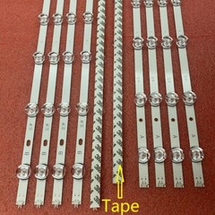 1set LED strip For LG 55LH5750 55LB5700 55LF6000 UB AGF78401601 NC550DUE-VCCP1