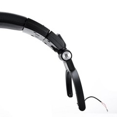 Metal&Plastic Headband Cushion Hook Black For Audio Technica Ath-M50 Headphone