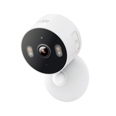 TP-Link Tapo TCW61 Indoor/Outdoor Security Camera, HD Color Night Vision, IP65
