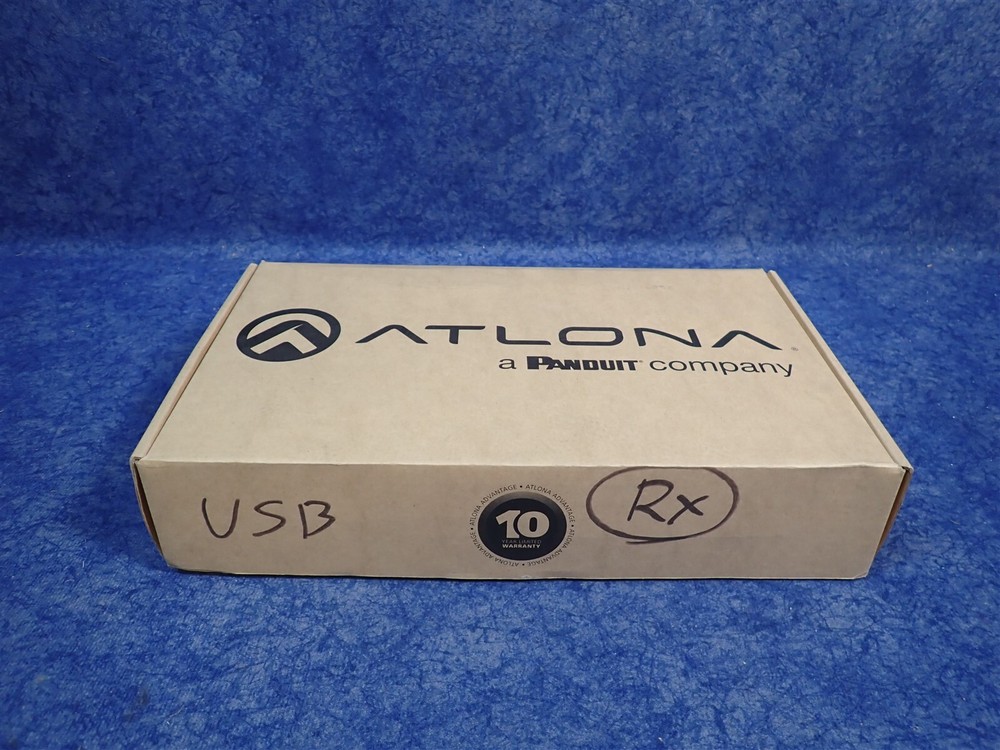 Atlona AT-USB-EX100-KIT USB 2.0 Over Cat 5e/6 Extender 330′, Receiver ONLY (G49)