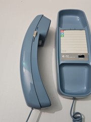 Vintage AT&T Blue Trimline Touch Tone Phone