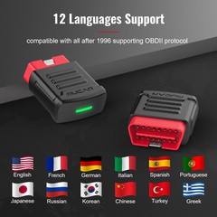 MUCAR OBD2 Scan Tool Bluetooth All System ABS SRS Engine Car Fault Code Reader