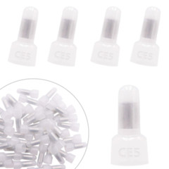 300PCS Closed End Crimp Cap12-10 16-14 22-18 AWG Gauge Wire Connector Terminal