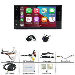 For 2007–2011 TOYOTA YARIS Hatchback Wireless CarPlay Android15 Radio Stereo GPS