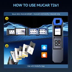 2026 THINKSCAN 689BT & MUCAR T261 TPMS Programming Scanner Full System Scan Tool