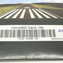 Garmin G5 Aviation MicroSD Card Aircraft Navigation Data Storage 010-12493-30