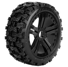 New Powerhobby 1/8 Buggy Black Raptor Belted Tires / Wheels Claw