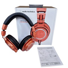 NEW Audio-Technica ATH-M50X Professional Over Ear Headphones – Orange