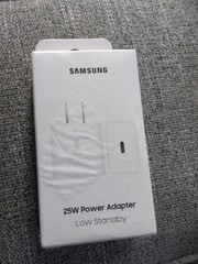 Samsung – 25W Super Fast Charging Wall Charger – White New/Sealed
