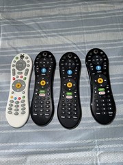 TiVo Bolt Vox 1 TB Lifetime and three TiVo Mini’s