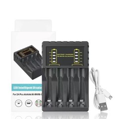Universal USB Battery Charger 100st Charger AA AAA Rechargeable Batteries LOT