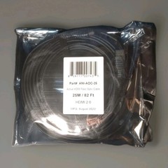 82 FT Active Fiber Optic HDMI 2.0 Cable • New • 4K 60Hz 18Gb HDR ARC HDCP 2.2