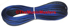 10 Gauge 30′ ft SPEAKER WIRE Blue Black Premium HQ Car Audio Home Stereo Cable