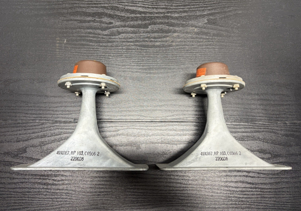 Jensen 16-ohm Alnico horn tweeters RP-106 with RP-103 metal horn, working