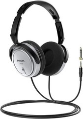 PHILIPS Over Ear Wired Stereo Headphones Studio Monitoring and Recording Headset