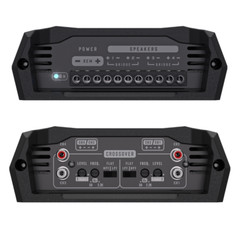 Stetsom Bravo HQ 400.4 – 4 Channels Amplifier, 400w RMS, Variable Crossover