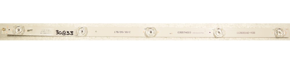 ELEMENT E4STA5517 17A/D5/30/C,17B,16B 3P55TA003-A0 TV LED STRIP 1PC ONLY 30833
